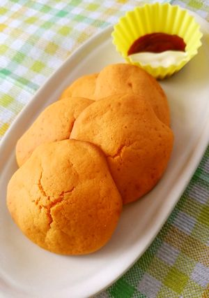 パンケーキ★野菜ジュースとHMを使用♪-レシピのメイン写真