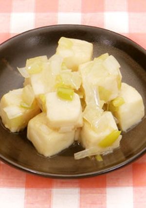 ☆豆腐のネギ塩炒め☆-レシピのメイン写真