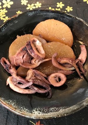 旬のむぎいかで!いか大根-レシピのメイン写真