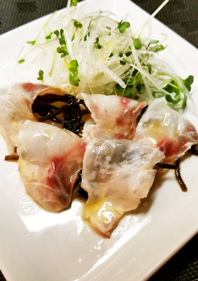 黒鯛の簡単昆布じめ風-レシピのメイン写真