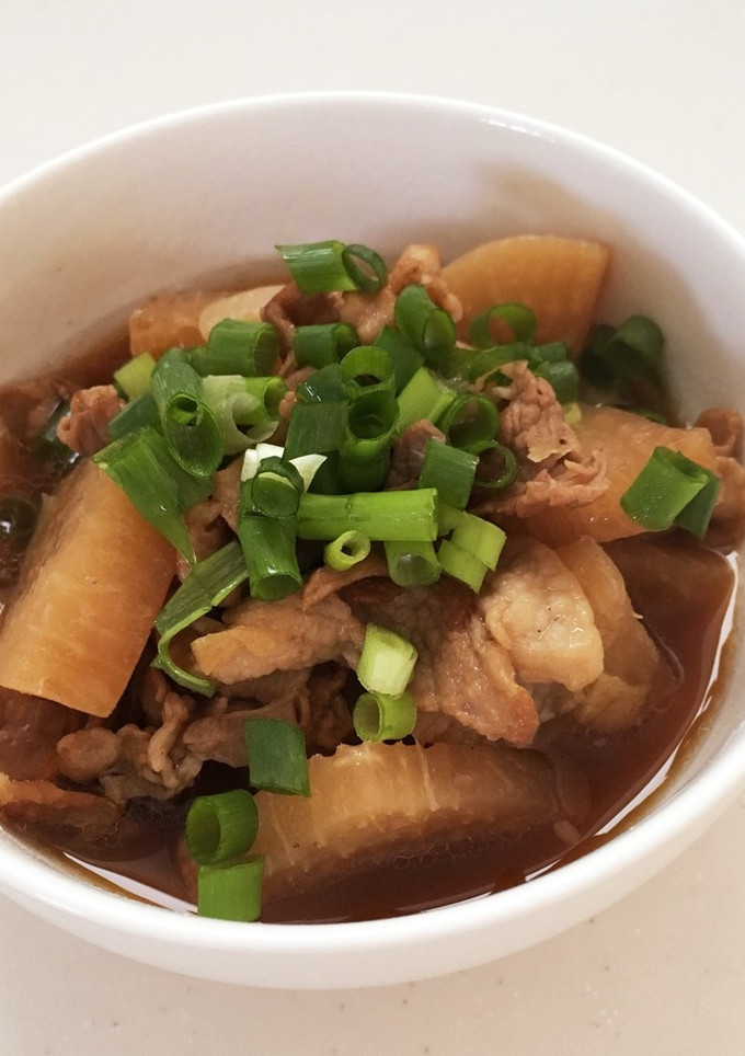 大根消費。大根と豚肉の炒め煮-レシピのメイン写真