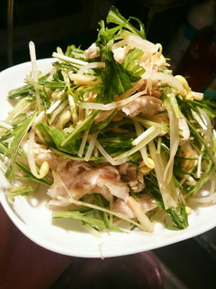 水菜と鶏胸肉のやわらぎナムル-レシピのメイン写真