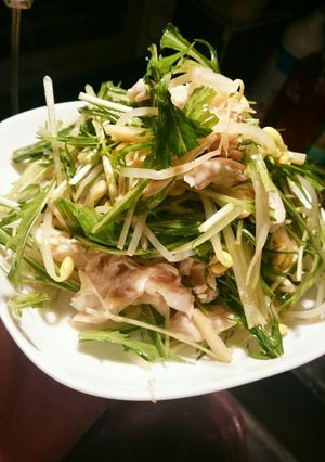 水菜と鶏胸肉のやわらぎナムル-レシピのメイン写真