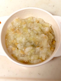【離乳食初期から】納豆ばなな粥-レシピのメイン写真