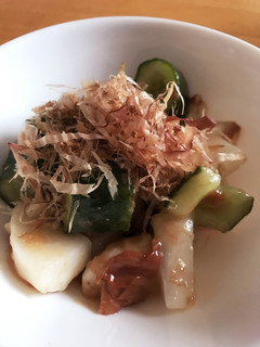 梅と胡麻油のお漬け物-レシピのメイン写真