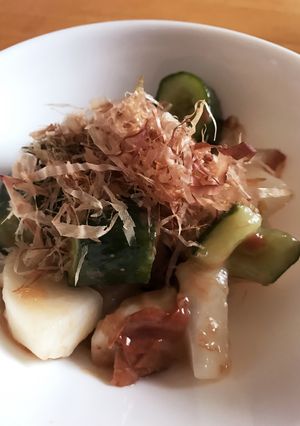 梅と胡麻油のお漬け物-レシピのメイン写真