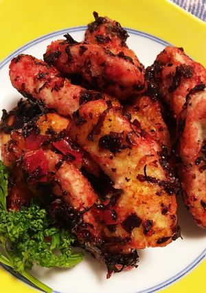 ＊少ない油で！梅のチキンスティック＊-レシピのメイン写真