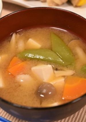 具沢山みそ汁-レシピのメイン写真