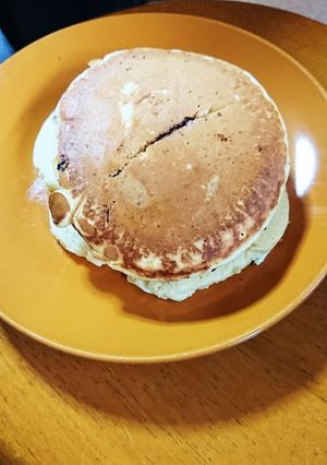 チョコレートホットケーキ-レシピのメイン写真