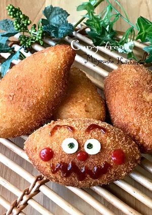 甘辛カレーパン-レシピのメイン写真