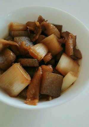 鶏皮★甘辛煮-レシピのメイン写真
