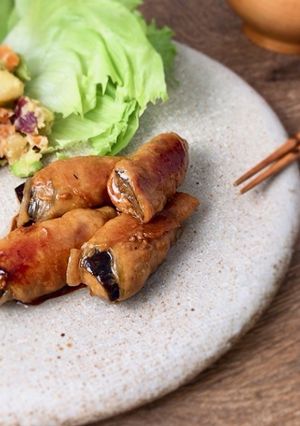 ＊なすとしょうがの肉巻き＊-レシピのメイン写真