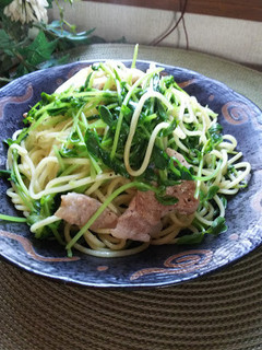 簡単♪豆苗の塩麹焼きそば-レシピのメイン写真