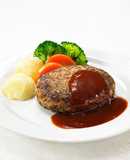大豆のお肉のヘルシーハンバーグ