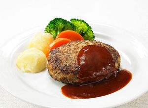 大豆のお肉のヘルシーハンバーグ-レシピのメイン写真