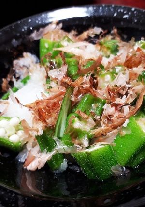 オクラのみぞれ小鉢-レシピのメイン写真