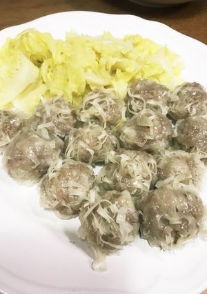 包まない！実は簡単フライパンでシュウマイ-レシピのメイン写真
