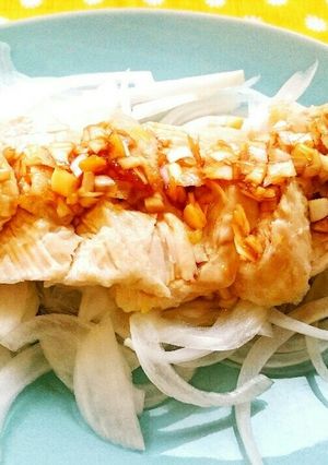 お肉柔らか☆鶏胸肉で蒸し鶏♥レンジで簡単-レシピのメイン写真