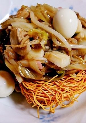簡単皿うどん-レシピのメイン写真