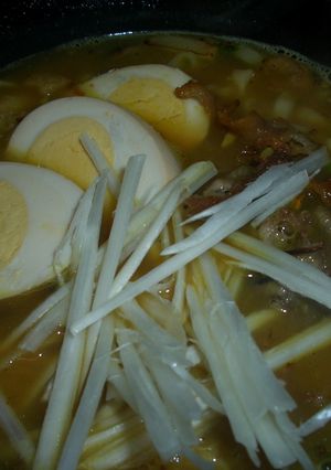 豚肉で香ばしいさっぱりカレーうどん-レシピのメイン写真