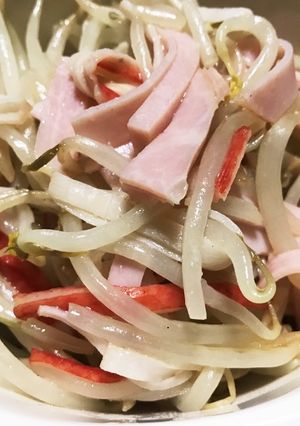 簡単！もやしとハムのナムル-レシピのメイン写真