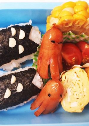 年少さんお弁当 DAY1-レシピのメイン写真
