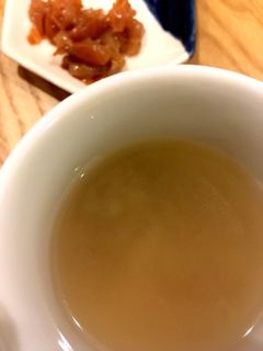 風邪っぴきの梅しょうが湯-レシピのメイン写真
