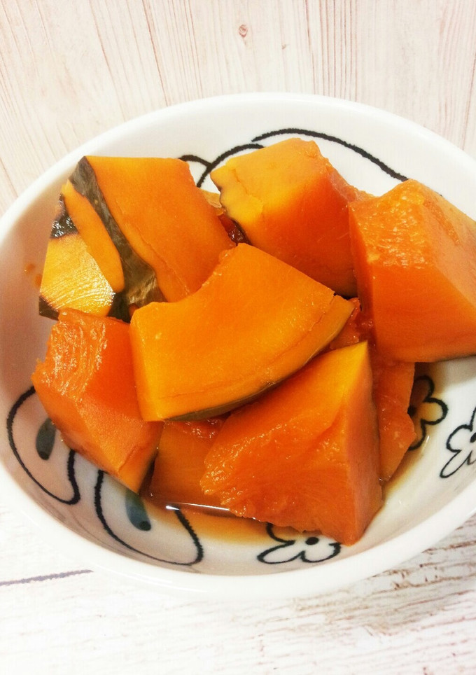 簡単、かぼちゃの煮物-レシピのメイン写真