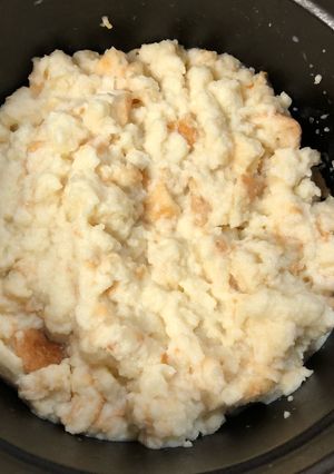 【離乳食中期】水分少なめパン粥-レシピのメイン写真