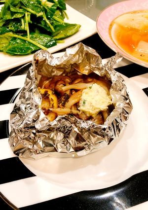 フライパンで作るタラのホイル焼き^ ^-レシピのメイン写真