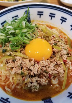 辛ラーメンでガチっと油そば-レシピのメイン写真
