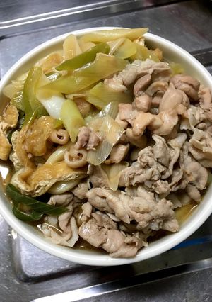 煮込み肉うどん-レシピのメイン写真
