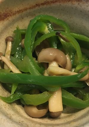 ごま油香るピーマン和え-レシピのメイン写真