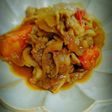 10分で簡単!牛肉とトマトのカレー炒め