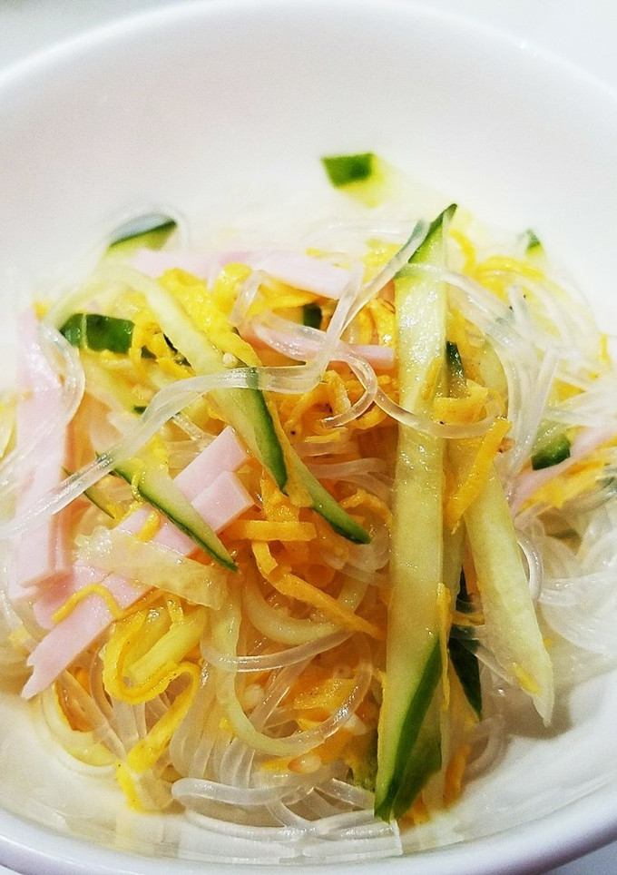 春雨の中華風酢の物-レシピのメイン写真