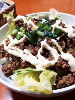ごま油濃口で!簡単!肉味噌丼!-レシピのメイン写真