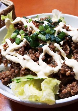 ごま油濃口で！簡単！肉味噌丼!-レシピのメイン写真