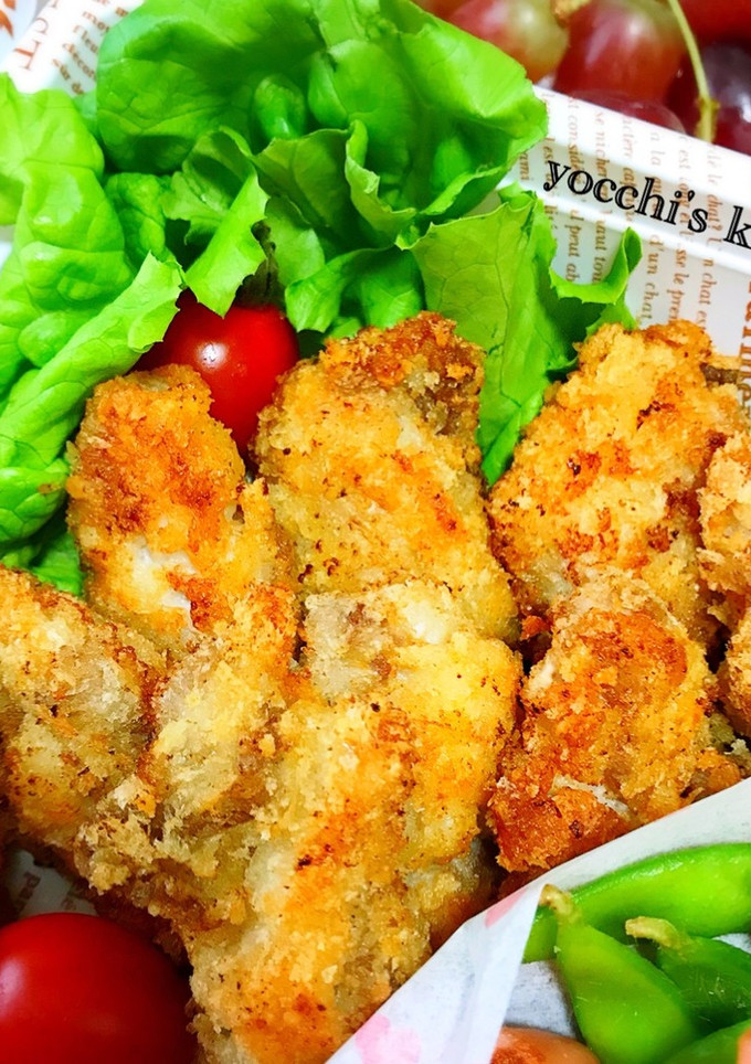 弁当！時短簡単！豚コマのミニとんかつ-レシピのメイン写真