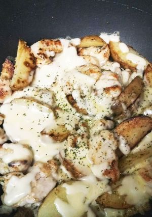 とり胸肉とじゃが芋のチーズ焼き-レシピのメイン写真