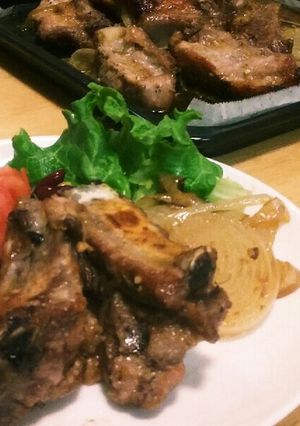 漬け込まないスペアリブすき焼き味オーブン-レシピのメイン写真