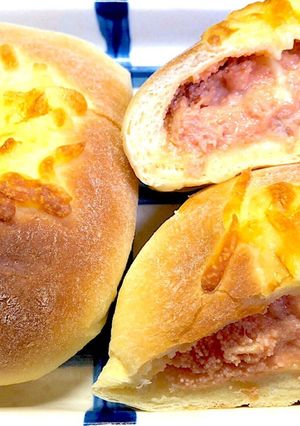 簡単美味しいツナとたらこのチーズパン-レシピのメイン写真