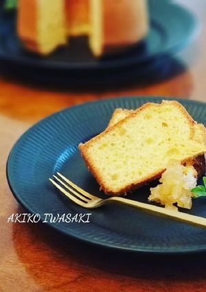綺麗になれちゃう『レモンシフォンケーキ』-レシピのメイン写真