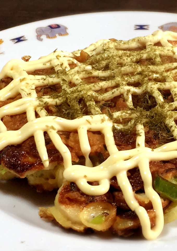 ちくわと長ネギのミニお好み焼き-レシピのメイン写真