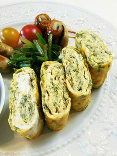 お弁当用 玉子焼き(青のり)-レシピのメイン写真