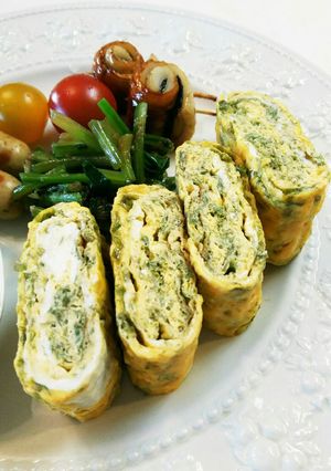 お弁当用 玉子焼き(青のり)-レシピのメイン写真