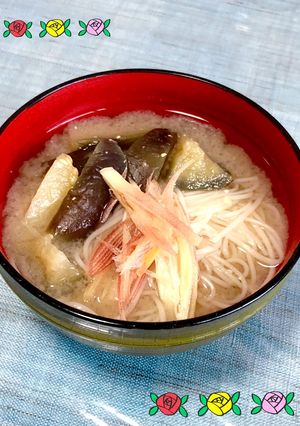 味噌味〜にゅうめん〜(o˘◡˘o)♡-レシピのメイン写真
