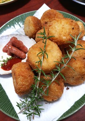節約簡単☆鶏ひき肉でポテトコロッケ-レシピのメイン写真