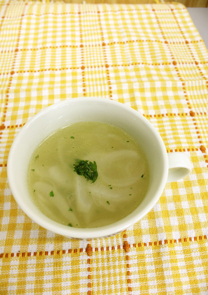 新タマネギのスープ-レシピのメイン写真