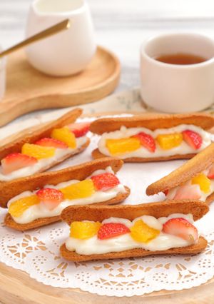 HMで簡単♪フルーツチーズサンドクッキー-レシピのメイン写真
