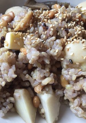煮物を使って！納豆チーズまぜご飯-レシピのメイン写真
